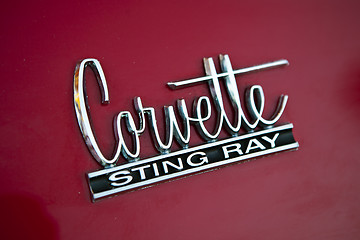 Image showing Classic car, Corvette