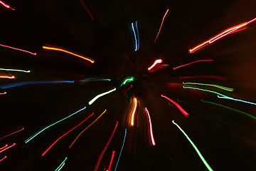 Image showing Abstract Motion Lights