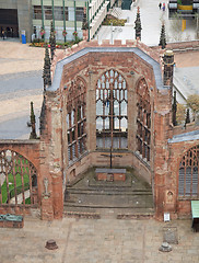 Image showing Coventry Cathedral ruins