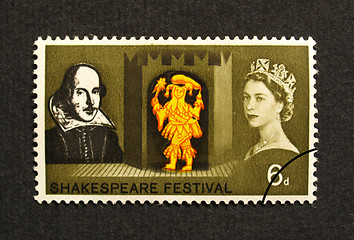 Image showing Shakespeare Festival Stamp