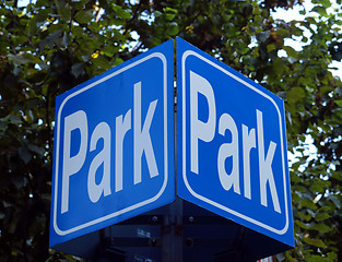 Image showing Parking sign