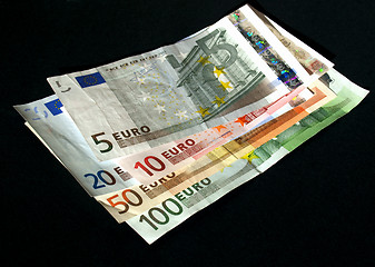 Image showing Euro note