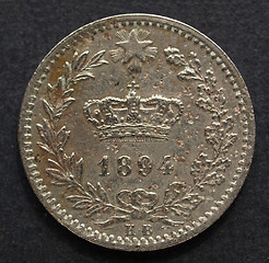 Image showing Italian coin