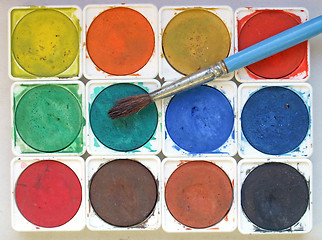 Image showing Painting tools