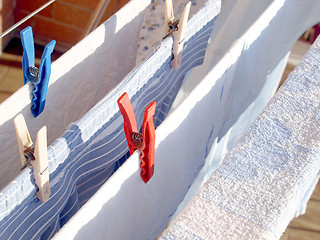 Image showing washing line