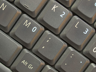 Image showing Computer keyboard