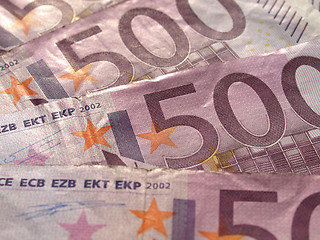 Image showing Euro note