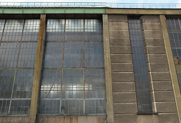 Image showing Factory wall