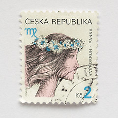 Image showing Czech stamps