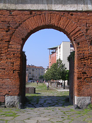 Image showing Porte Palatine, Turin