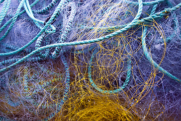 Image showing Fishermens net