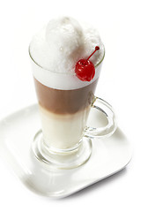 Image showing coffee cappuccino