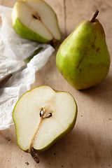 Image showing fresh pears