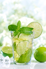 Image showing Mojito cocktail