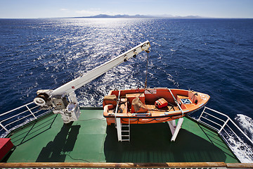 Image showing Sea scenery from Canary Islands