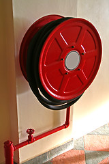 Image showing Fire hose