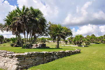 Image showing Tulum Mayan Ruins