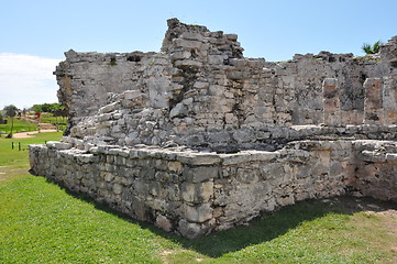 Image showing Tulum Mayan Ruins