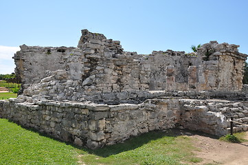 Image showing Tulum Mayan Ruins