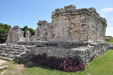 Image showing Tulum Mayan Ruins