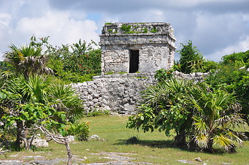 Image showing Tulum Mayan Ruins