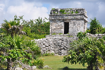 Image showing Tulum Mayan Ruins