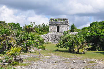 Image showing Tulum Mayan Ruins