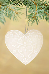 Image showing christmas heart