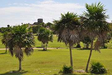 Image showing Tulum Mayan Ruins