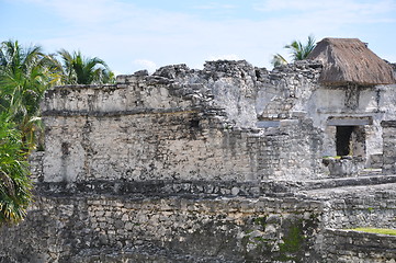 Image showing Tulum Mayan Ruins