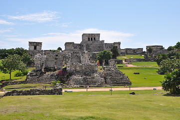 Image showing Tulum Mayan Ruins