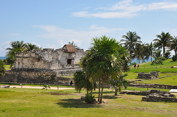 Image showing Tulum Mayan Ruins