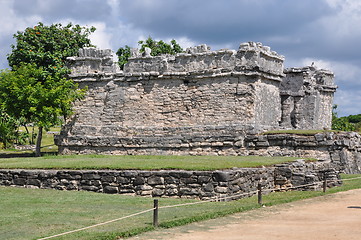 Image showing Tulum Mayan Ruins