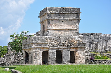 Image showing Tulum Mayan Ruins