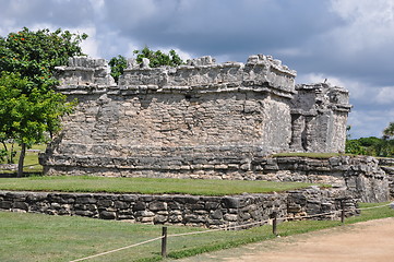 Image showing Tulum Mayan Ruins