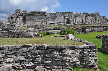 Image showing Tulum Mayan Ruins