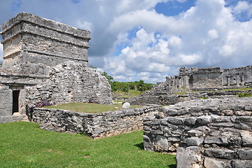 Image showing Tulum Mayan Ruins