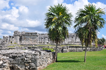 Image showing Tulum Mayan Ruins