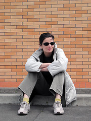 Image showing Urban girl