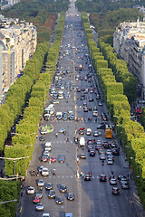 Image showing Paris traffic