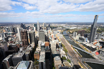 Image showing Melbourne - modern city