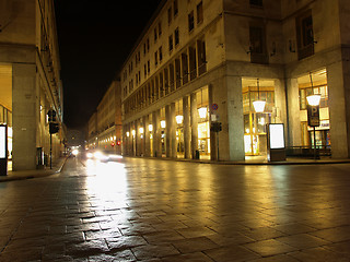 Image showing Via Roma, Turin