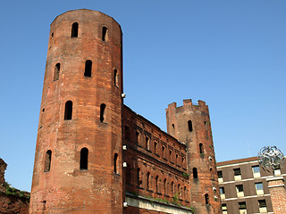 Image showing Porte Palatine, Turin