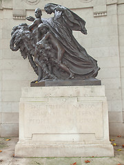 Image showing Belgium monument in London