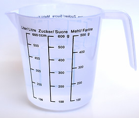 Image showing Measuring cup