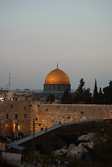 Image showing Jerusalem temple mount panorama