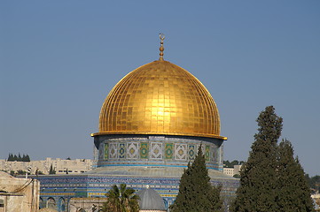 Image showing  Gold Dome of the rock