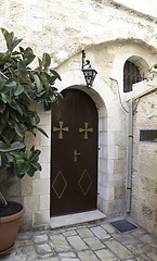 Image showing Jerusalem street travel on holy land