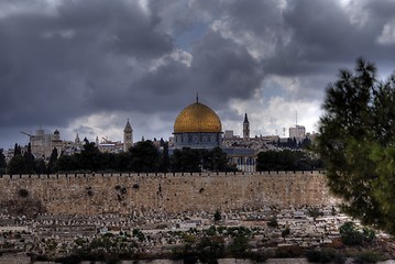 Image showing Jerusalem temple mount panorama