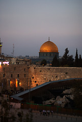 Image showing Jerusalem temple mount panorama